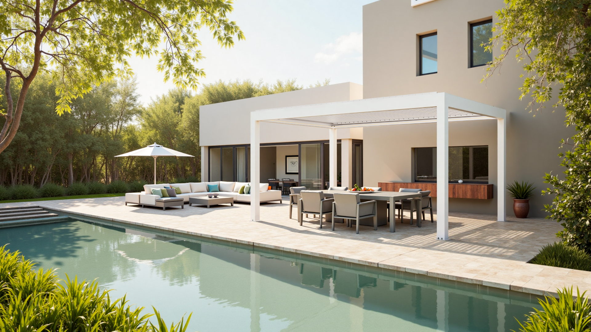 Welke pergola past het best bij jouw tuin? GROVE, HAVN of SKALA uitgelegd