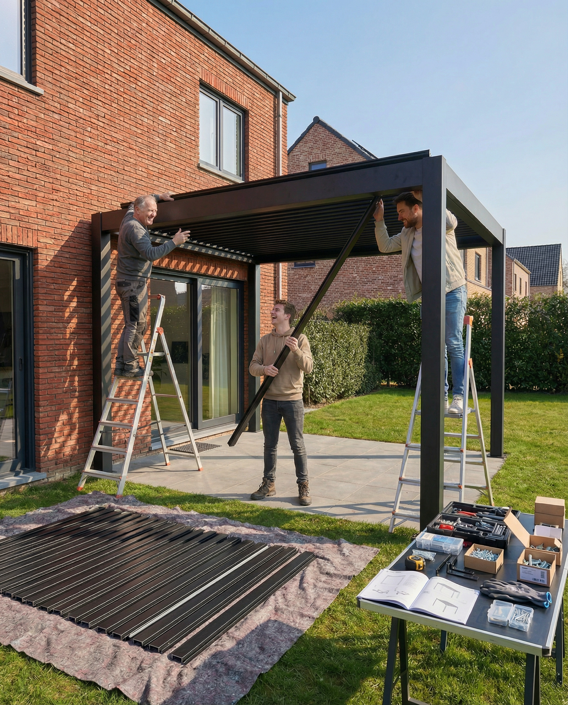 Zelf een pergola plaatsen: Ben ik handig genoeg? (De eerlijke test)